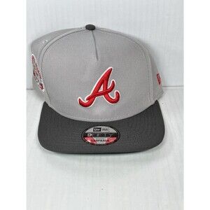 New Era 9FIFTY A-Frame Atlanta Braves 2017 Inaugural Year Snapback Hat Cap Patch